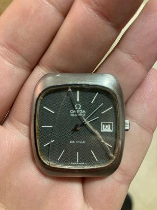 Orologio Omega De Ville al quarzo nero