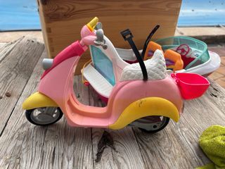 Barca e Scooter Barbie
