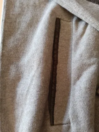 Jersey Fynch-Hatton Gris Cremallera