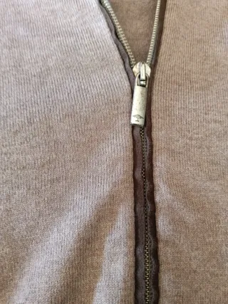 Jersey Fynch-Hatton Gris Cremallera