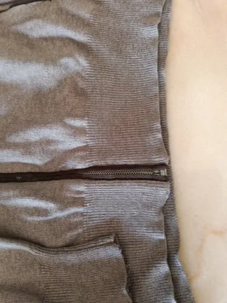 Jersey Fynch-Hatton Gris Cremallera