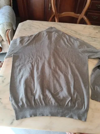 Jersey Fynch-Hatton Gris Cremallera