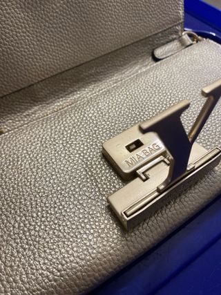 Borsa Mia Bag Logo Y Catenina Oro