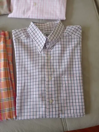 Lote 4 Camisas Caballero Manga larga y corta