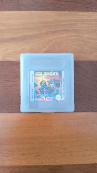 Solomon's Club Game Boy Tecmo 1991