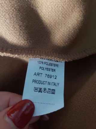 Abrigo chaleco marrón sin mangas