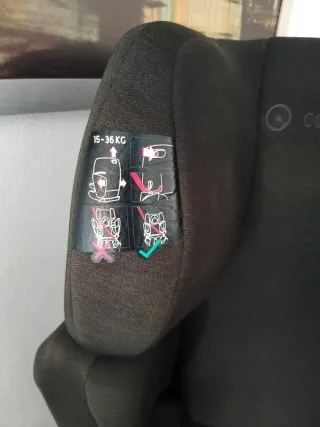 Silla de coche Concord Negra