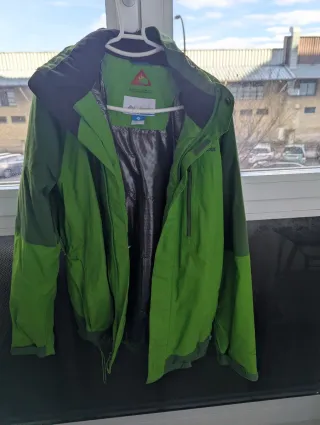 Abrigo Columbia Verde
