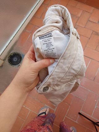 Pantalones Colin's Beige