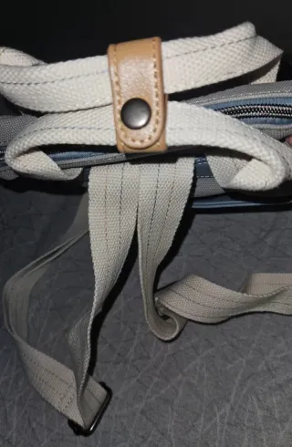 Mochila Ventis Gris y Azul