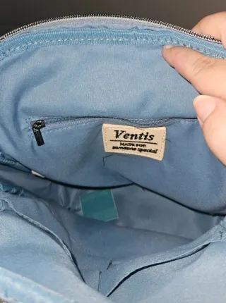 Mochila Ventis Gris y Azul
