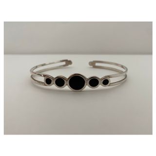 Pulsera Plata Azabache