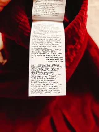 Falda pantalón Puma roja