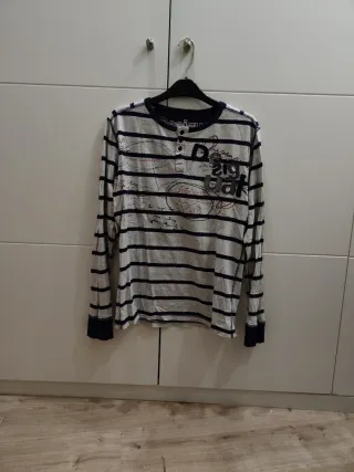 Sudadera Desigual Talla M Rayas