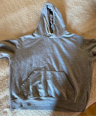 Sudadera gris niña talla S