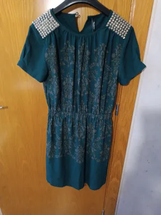 Vestido Pepe Jeans Talla S Verde