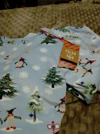 Pijama Navideño Primark Niños 13-14 Años