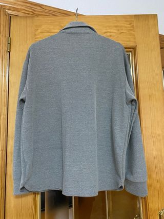 Jersey Mango Gris Media Cremallera