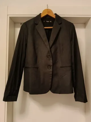 Americana Mango Gris Talla M