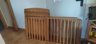 Maxicuna madera convertible en cama