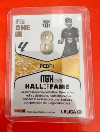 Pedri Special One Gold 2025/26 Panini
