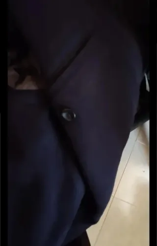 Chaquetón hombre negro sin estrenar