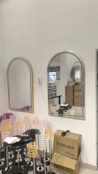 Espejo LED Oro, Plata para maquillaje o estetica,