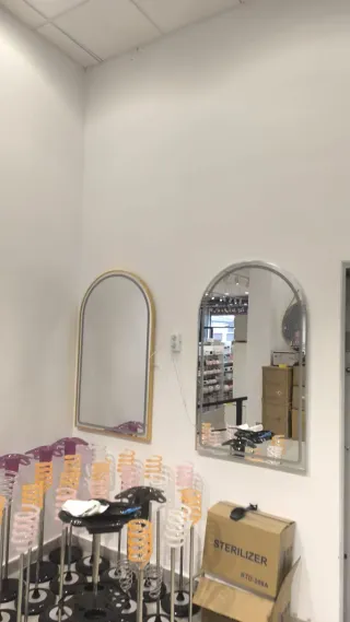 Espejo LED Oro, Plata para maquillaje o estetica,