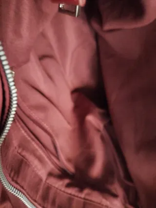 Bolso Stradivarius granate