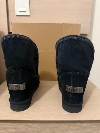 Botas Mou Eskimo Negras Poco Uso
