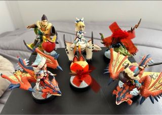 Pack 4 Amiibos Monster Hunter Stories Nintendo