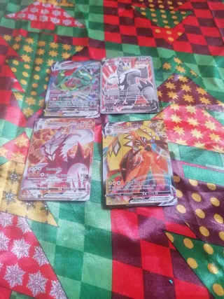 Cartas Pokémon: Snivy, Trapinch, Eevee, Horsea