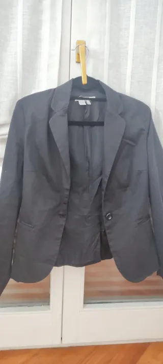 Chaqueta Zara Negra Mujer