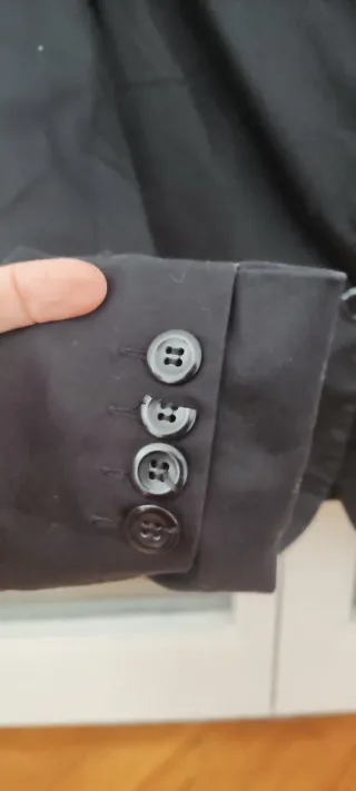 Chaqueta Zara Negra Mujer