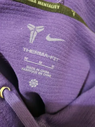 Sudadera Kobe Bryant Nike Therma-Fit Morado/Amaril