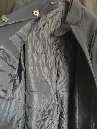 Capotto uomo nero regolar fit veste M