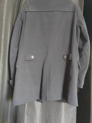 Capotto uomo nero regolar fit veste M