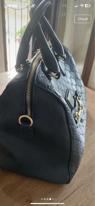 Borsa Maison 9 Paris nera