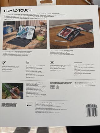 Funda Teclado Logitech Combo Touch iPad Pro 13'