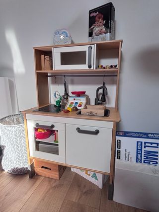 Cocinita IKEA DUKTIG Madera + Accesorios