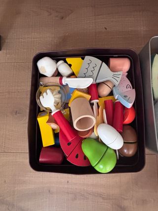 Cocinita IKEA DUKTIG Madera + Accesorios