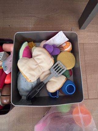 Cocinita IKEA DUKTIG Madera + Accesorios