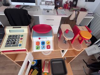 Cocinita IKEA DUKTIG Madera + Accesorios