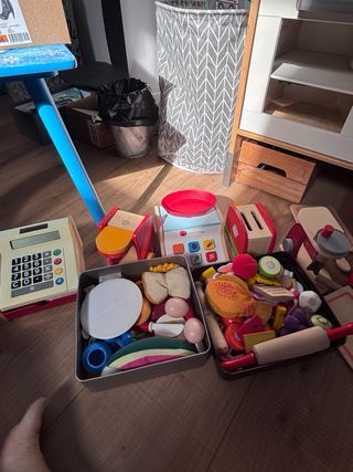 Cocinita IKEA DUKTIG Madera + Accesorios