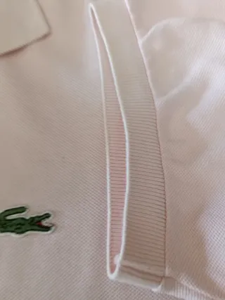 Camiseta Polo Lacoste Rosa