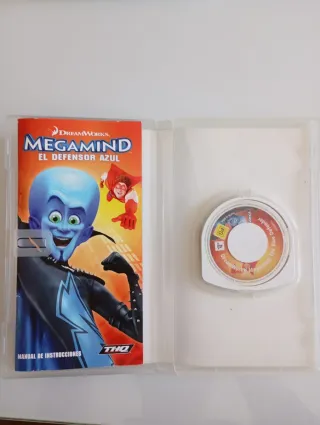 PSP Megamind El Defensor Azul PSP