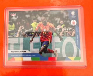 Nico Williams Topps Now Euro 2024