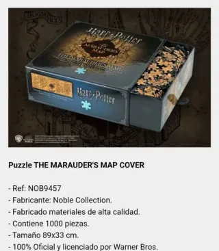 Harry Potter El Mapa del Merodeador