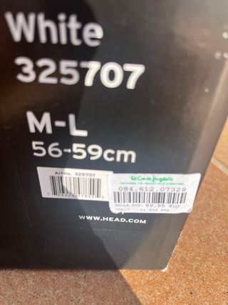 Casco de esquí Head Tina blanco