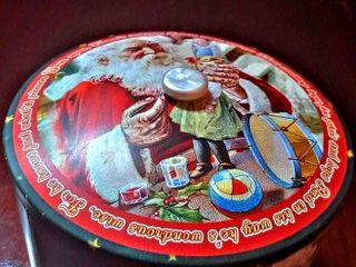 Caja de metal Panettone Navidad